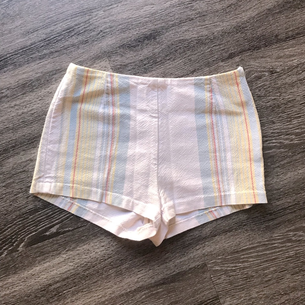 Striped Casual Shorts